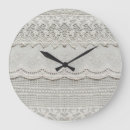 Recherche de dentelle blanche horloges Motif