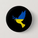 Recherche de colombe de paix badges Drapeau ukrainien
