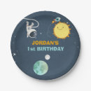 Recherche de fusée assiettes en papier Astronaute