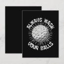 Recherche de humour golf invitations Sports