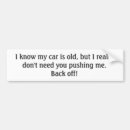 Recherche de pousse voiture autocollants Pare chocs