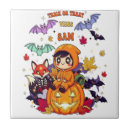 Recherche de chats vintages carreaux Halloween