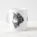 Recherche de dessin de loup tasses Faune