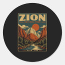 Recherche de parc national autocollants Rétro