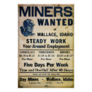 Recherche de mineur posters Travail