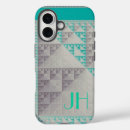 Recherche de motif géométrique moderne iphone coques Brun