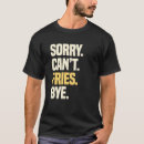 Recherche de pomme terre frite tshirts Pommes