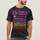 Recherche de funny anniversary tshirts Marriage