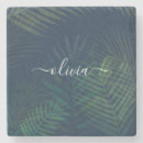 Recherche de motif palmier de dessous de verres Moderne