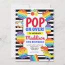 Recherche de pop it party invitations Pop on over