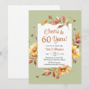 Recherche de 60 anniversaire invitations Encourage à 60 ans