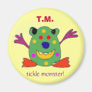 Recherche de monstre de bande dessinée magnets Mignon