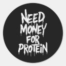 Recherche de protein autocollants Construction musculaire