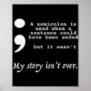 Recherche de point virgule posters Suicide