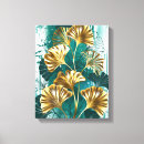 Recherche de or impressions sur toile Doré