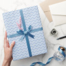 Recherche de anniversaire de chevron papier cadeau Bleu