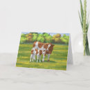 Recherche de veaux vœux cartes Animaux de ferme