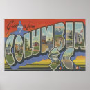 Recherche de carte de la colombie posters Lanterne
