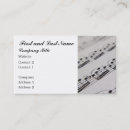 Recherche de musicien professionnel cartes visite Musical