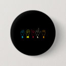Recherche de langue des signes américaine badges Handicap
