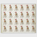 Recherche de cerfs communs papier cadeau Chic
