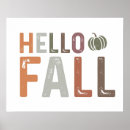 Recherche de citrouille halloween posters Feuilles d'automne
