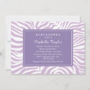 Recherche de rayures de zèbre invitations Pour elle