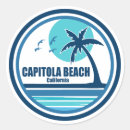 Recherche de california beach autocollants Été