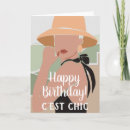 Recherche de chapeaux vœux cartes Pour elle