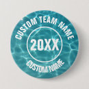 Recherche de natation ronds badges Équipe de natation