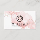 Recherche de gratitude cartes visite Rose
