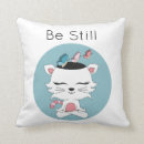 Recherche de illustrés coussins Bleu