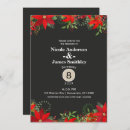 Recherche de poinsettia bridal shower invitations Nuptiale