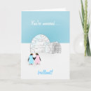 Recherche de igloo invitations Pingouins