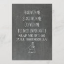 Recherche de funny bridal invitations Pour elle
