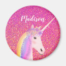Recherche de licorne rose magnets Mignon