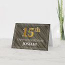 Recherche de 15ème anniversaire cartes 15 ans