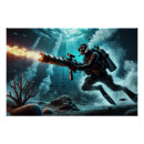 Recherche de scaphandre posters Sous marin
