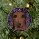 Recherche de hot dog ornements Dachshund