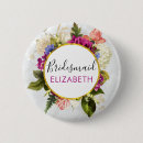 Recherche de modernes badges Demoiselle d'honneur