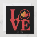 Recherche de jour du canada invitations Drapeau