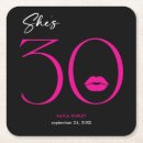 Recherche de anniversaire adulte dessous de verres Typographie