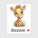 Recherche de tache animale de girafe autocollants Girafes