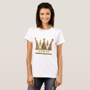 Recherche de or blanc tshirts Couronne