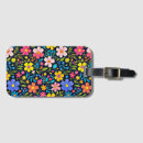 Recherche de digital bagages étiquettes Fleurs