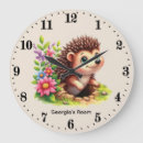 Recherche de hérissons horloges Pour enfants