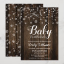 Recherche de baby shower noël invitations Bois