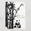 Recherche de panda bear invitations Bambou