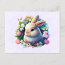 Recherche de lapin bleu cartes postales Animal