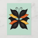 Recherche de papillon abstrait cartes postales Animaux